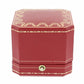 Cartier Vintage Estate 18k Yellow Gold 0.15ctw Diamond & Citrine Ring & Box