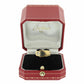 Cartier Vintage Estate 18k Yellow Gold 0.15ctw Diamond & Citrine Ring & Box
