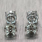 GIA 1.87ct Round Brilliant I-J VS2-VVS2 Diamond 14k White Gold Stud Earrings