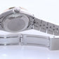Ladies Rolex DateJust 26mm 6917 Steel Diamond Bezel White Dial Watch BOX