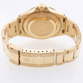 Rolex 16618 Submariner Yellow Gold Blue Champagne Serti Diamond 40MM Watch Box