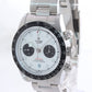MINT 2021 PAPERS Tudor Black Bay Chrono Panda Steel 41mm White Watch 79360N