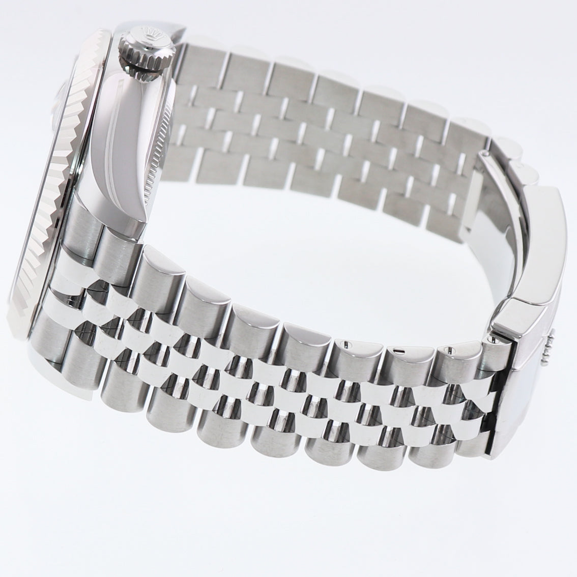 2022 NEW PAPERS Rolex Sky-Dweller Steel White Gold Fluted Jubilee 326934 Watch Box