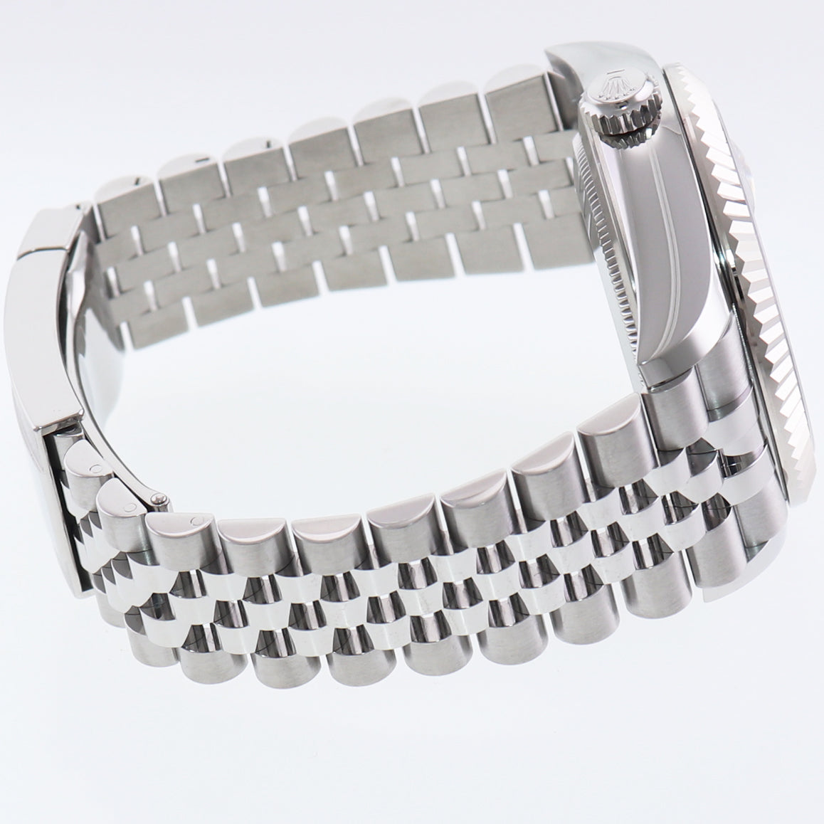 2022 NEW PAPERS Rolex Sky-Dweller Steel White Gold Fluted Jubilee 326934 Watch Box