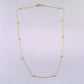 14k Yellow Gold 2.10ctw Diamond By The Yard 18" Necklace