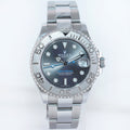 MINT 2020 Rolex Yacht-Master 268622 Steel Rhodium 37MM Blue Hand Watch Box