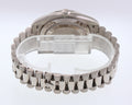 2021 MINT Rolex Day Date 40 White Gold President Black Diamond Baguette 228239 Watch