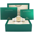 MINT 2022 Rolex Daytona 116503 Champagne Chronograph Two Tone Steel Gold Watch