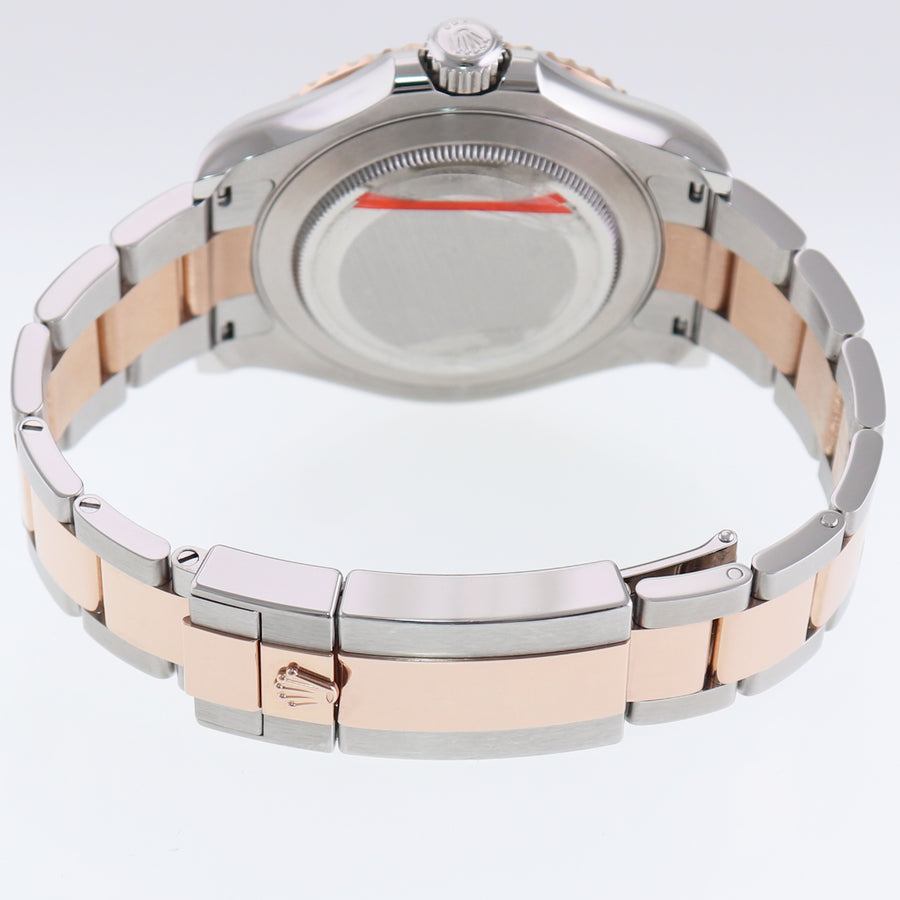 2025 NEW PAPERS Rolex 40mm Yacht-Master 126621 Chocolate Everose Gold Two Tone Watch Box