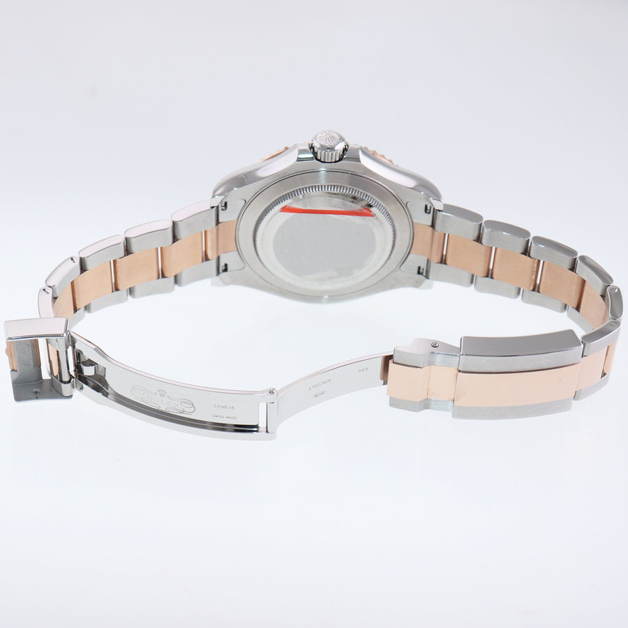 2025 NEW PAPERS Rolex 40mm Yacht-Master 126621 Chocolate Everose Gold Two Tone Watch Box