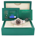 2025 NEW PAPERS Rolex 40mm Yacht-Master 126621 Chocolate Everose Gold Two Tone Watch Box