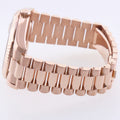 MINT PAPERS Rolex 218235 Day Date II President Rose Gold Concentric Roman 41mm Watch