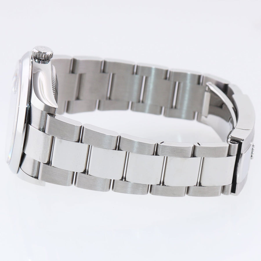 2022 MINT Blue Stick Rolex 126200 DateJust 36mm Steel Oyster Band Watch Box