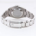 2022 MINT Blue Stick Rolex 126200 DateJust 36mm Steel Oyster Band Watch Box
