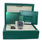 2020 PAPERS Rolex Oyster Perpetual 41mm Blue Stick Oyster Watch 124300 Box