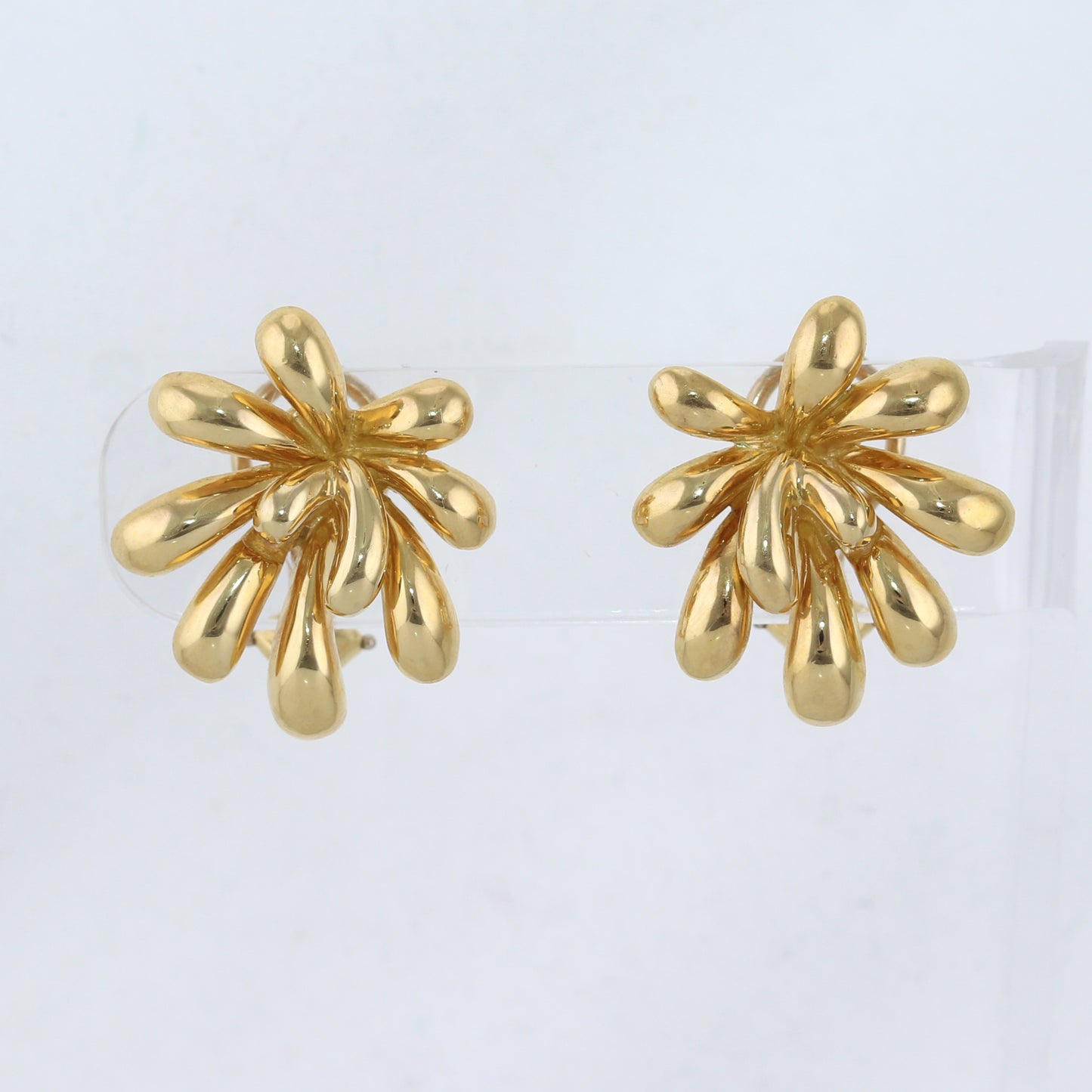 Valentin Magro 18k Yellow Gold Firework Style Earrings