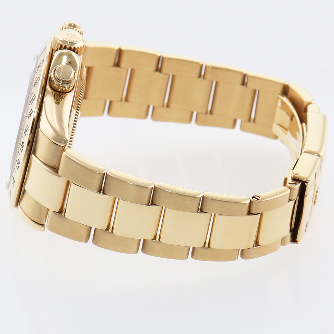 MINT Rolex Daytona 116528 Champagne Chronograph Yellow Gold Watch Box