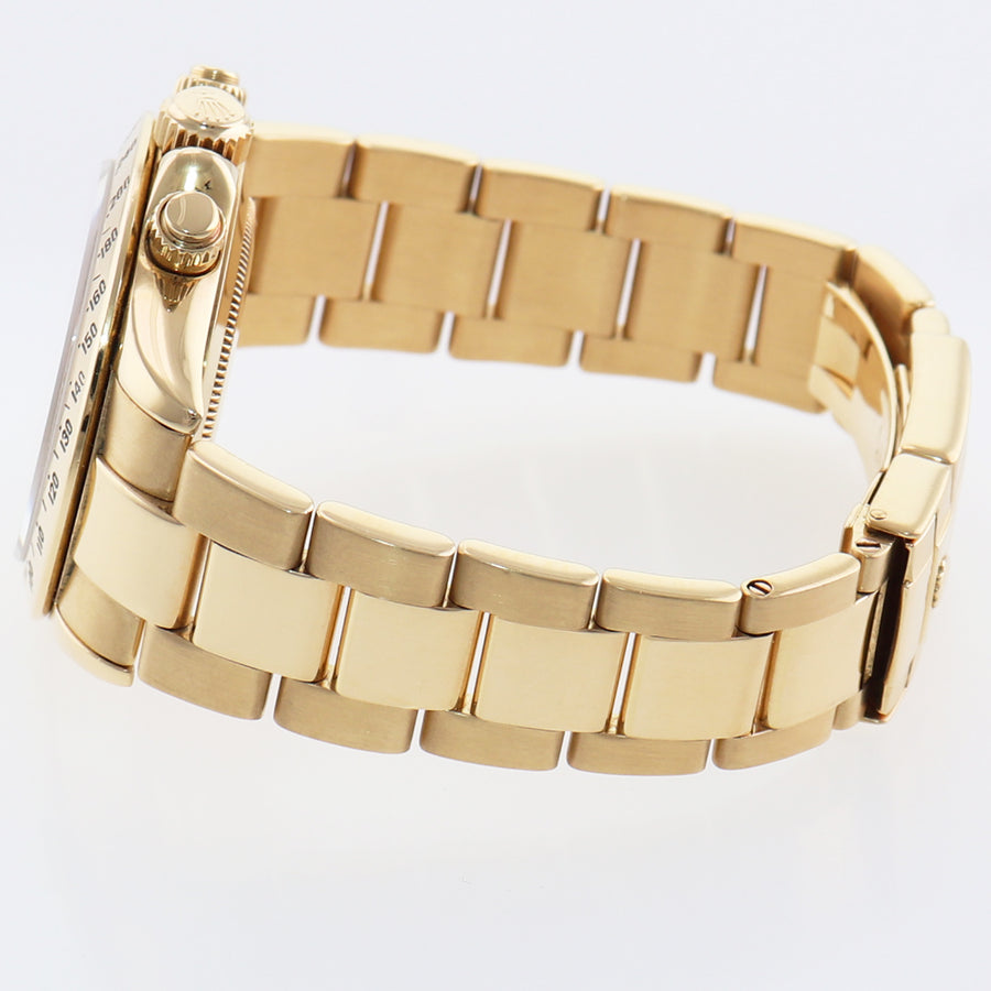 MINT Rolex Daytona 116528 Champagne Chronograph Yellow Gold Watch Box