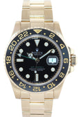 MINT 2018 Rolex GMT-Master 2 Ceramic Black 116718 Yellow Gold 40mm Watch Box