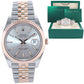 Rolex DateJust 41 126331 Sundust Everose Gold 18K Two-Tone Jubilee Watch Box