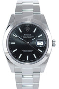 2020 MINT Rolex 126300 DateJust 41 Steel Black Dial Oyster 41mm Watch Box