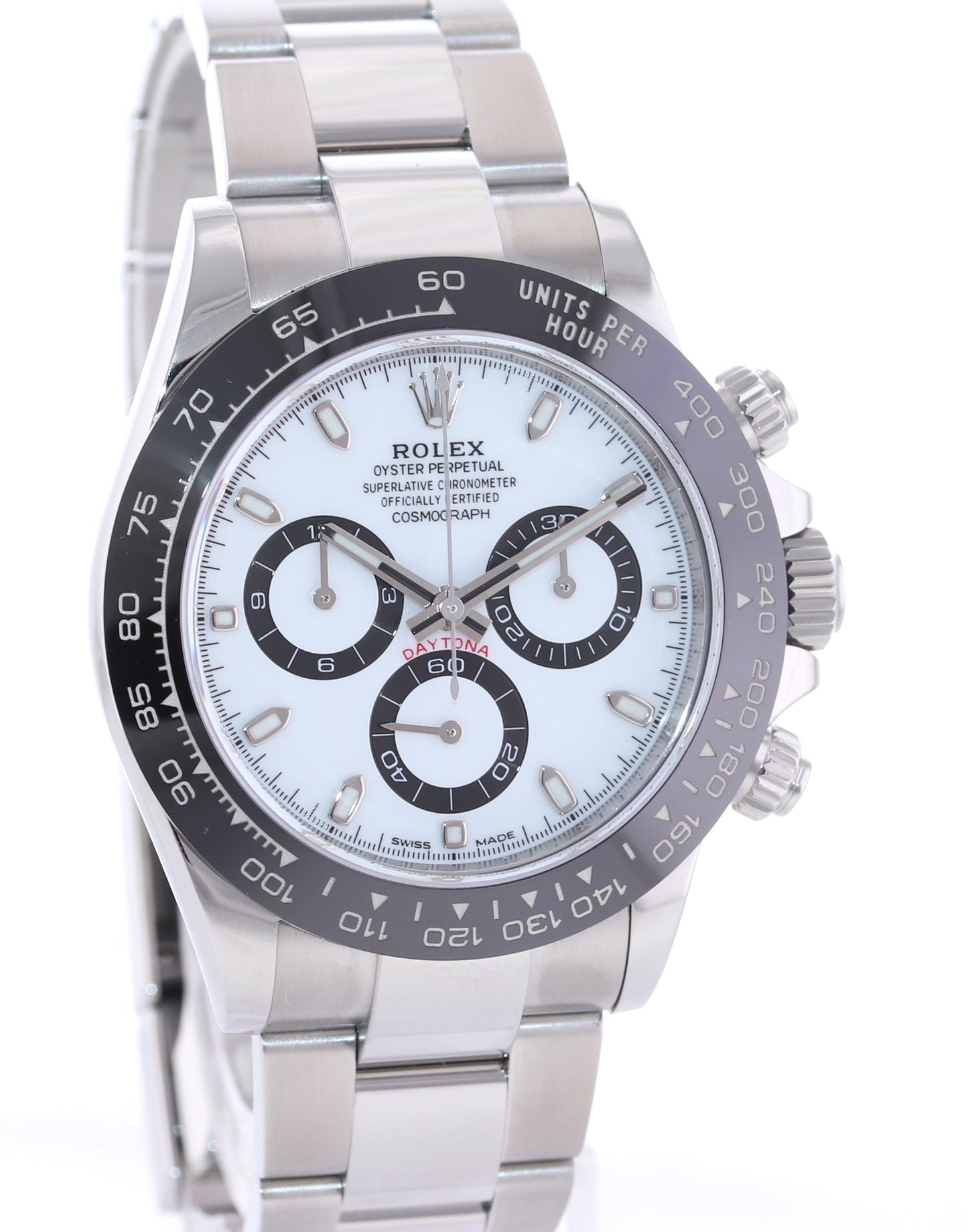 2021 PAPERS Rolex Daytona 116500LN White 40mm Ceramic Panda Watch Box