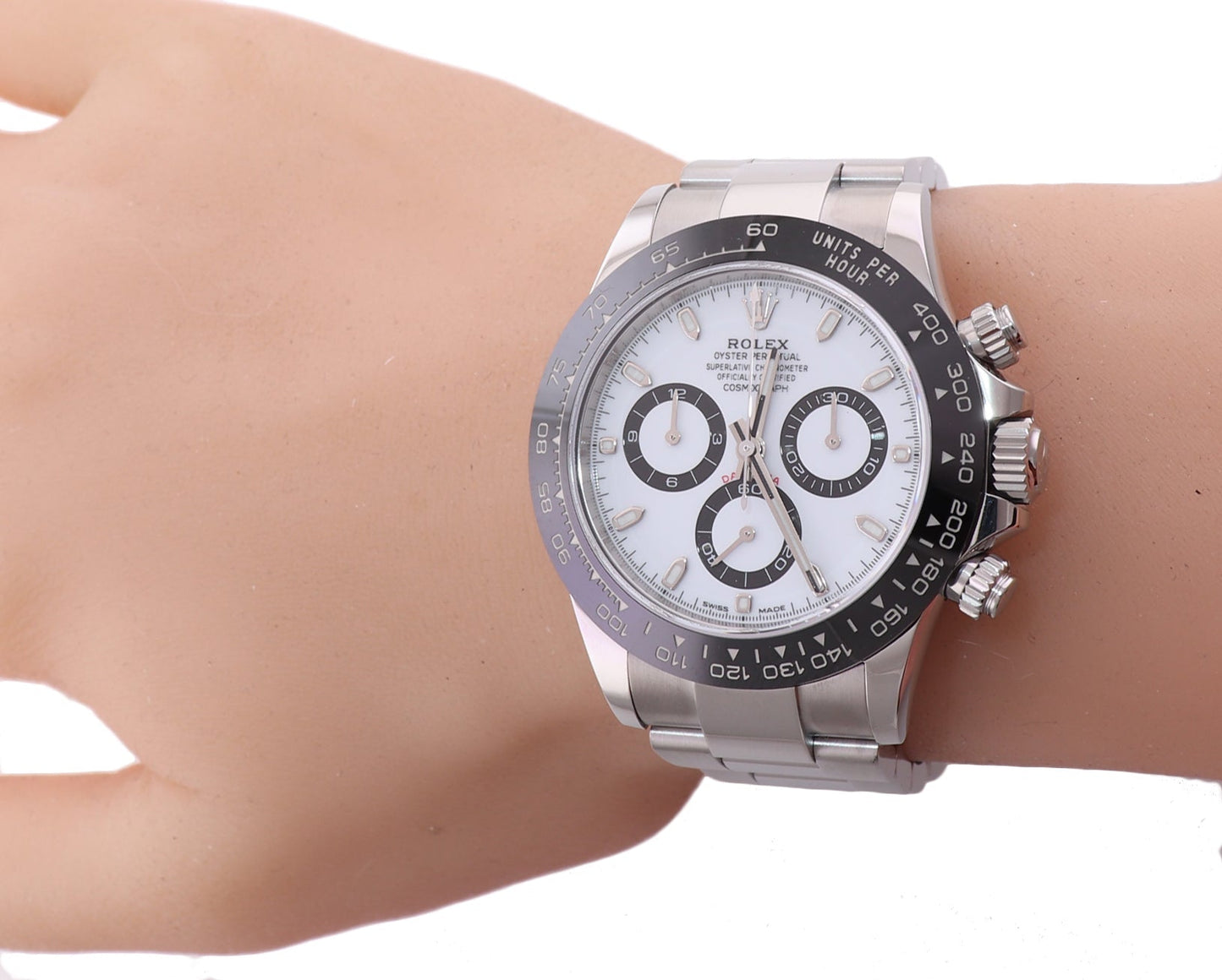 2021 PAPERS Rolex Daytona 116500LN White 40mm Ceramic Panda Watch Box