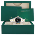 2023 MINT Rolex 124273 Explorer 1 Black Steel Two Tone Yellow Gold 36mm Watch Box