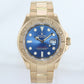 MINT 2009 Rolex Yacht-Master Yellow Gold 16628 40mm Blue Watch Box