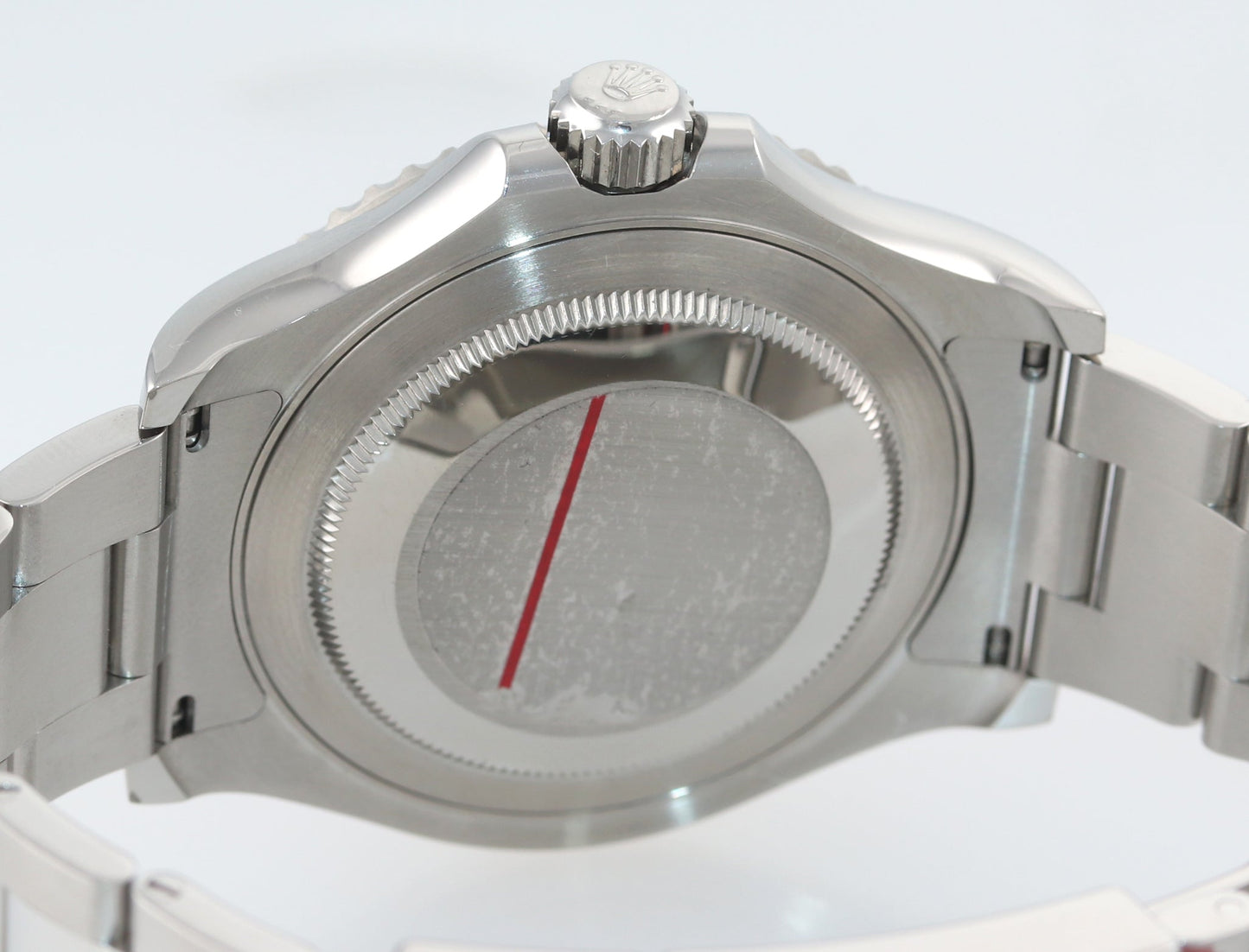 2019 Rolex Yacht-Master 116622 Rhodium Steel Platinum Blue 40mm Watch Box