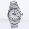 MINT Rolex 16570 Stainless Steel White Polar Tritium Dial GMT 40mm Watch Box