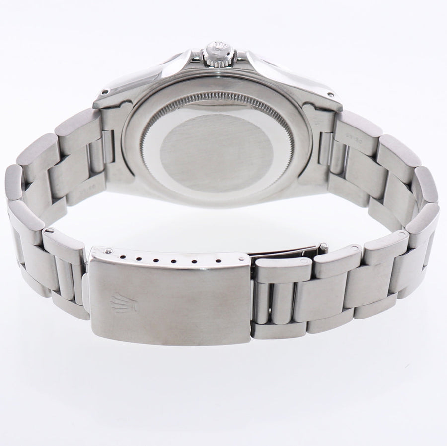 MINT Rolex 16570 Stainless Steel White Polar Tritium Dial GMT 40mm Watch Box
