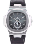 2014 MINT PAPERS Patek Philippe Nautilus Moonphase 5726a Grey Steel Watch Box