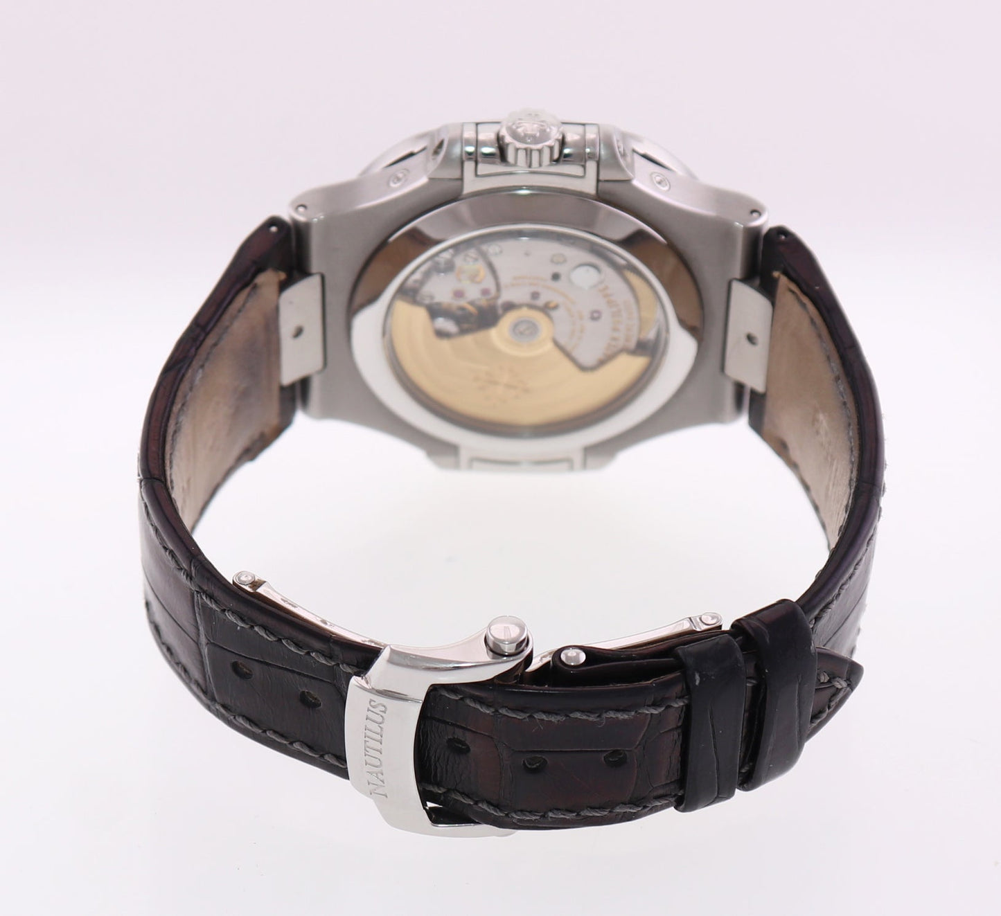 2014 MINT PAPERS Patek Philippe Nautilus Moonphase 5726a Grey Steel Watch Box