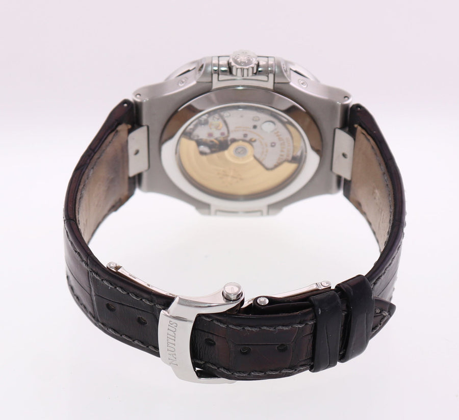 2014 MINT PAPERS Patek Philippe Nautilus Moonphase 5726a Grey Steel Watch Box