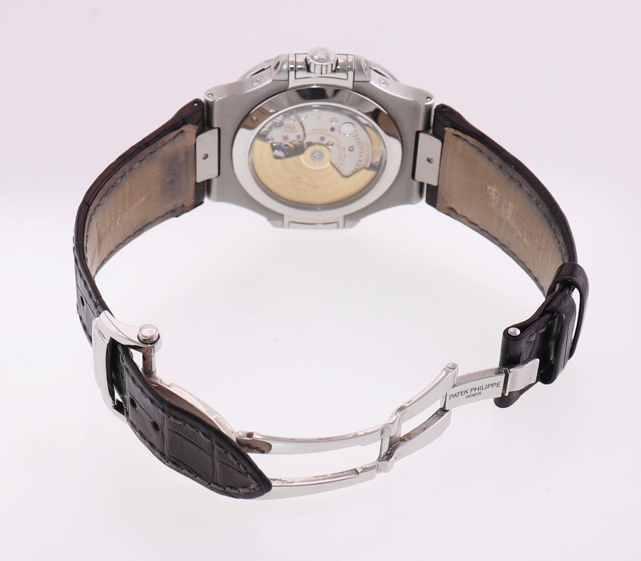 2014 MINT PAPERS Patek Philippe Nautilus Moonphase 5726a Grey Steel Watch Box