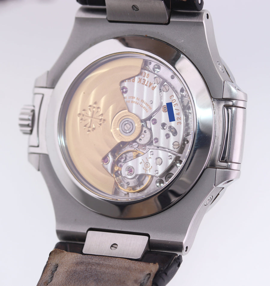 2014 MINT PAPERS Patek Philippe Nautilus Moonphase 5726a Grey Steel Watch Box