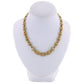 Judith Ripka 18k Yellow Gold 0.80ctw Diamond Choker 15" Necklace