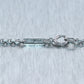 Vintage Estate Platinum 5.15ctw Multi-Cut Diamond Pendant 22" Necklace