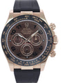 PAPERS MINT Rolex Daytona Chocolate Arabic Ceramic 116515 Rose Gold Rubber Watch Box