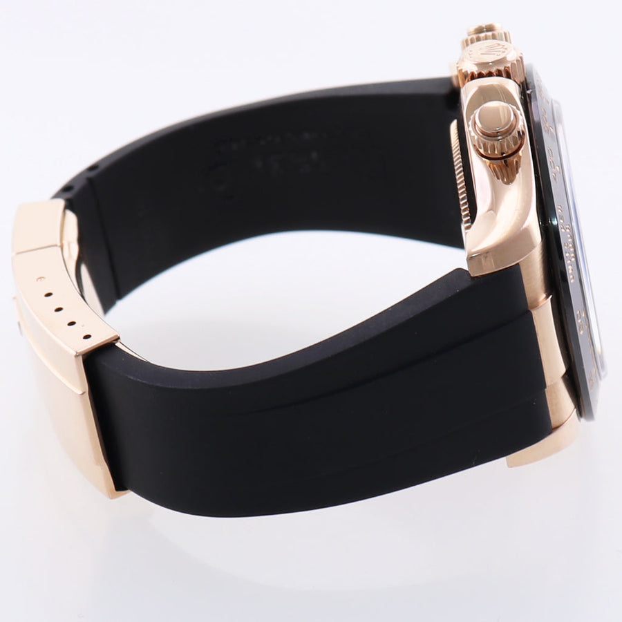 PAPERS MINT Rolex Daytona Chocolate Arabic Ceramic 116515 Rose Gold Rubber Watch Box