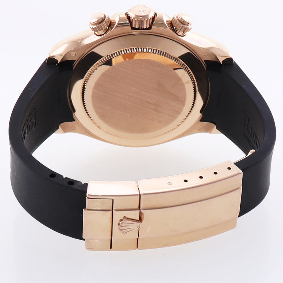 PAPERS MINT Rolex Daytona Chocolate Arabic Ceramic 116515 Rose Gold Rubber Watch Box