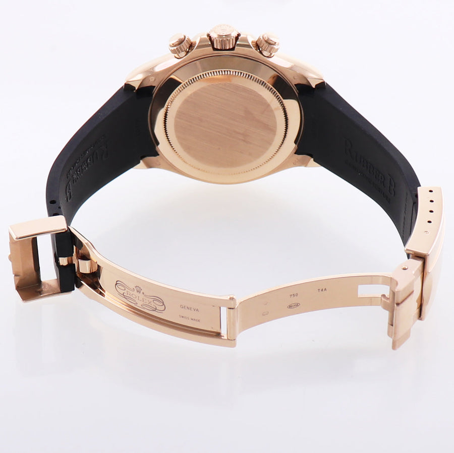 PAPERS MINT Rolex Daytona Chocolate Arabic Ceramic 116515 Rose Gold Rubber Watch Box