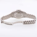 MINT Rolex Day Date II 2 White Gold 41mm President 218239 Silver Stick Dial Watch Box