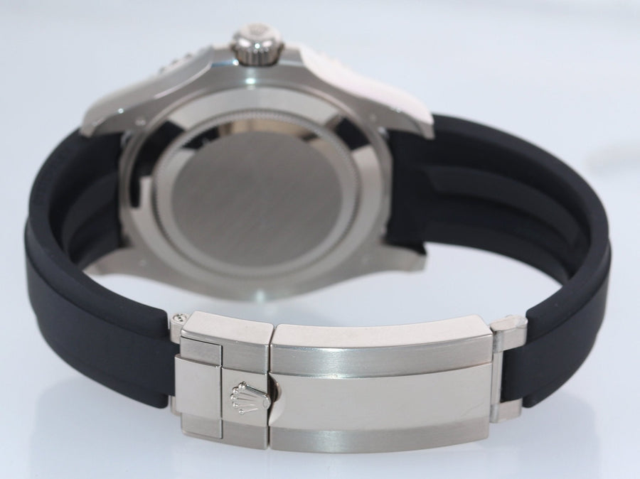 MINT 2021 Rolex Yacht-Master 226659 White Gold 42mm Oysterflex Rubber Watch Box