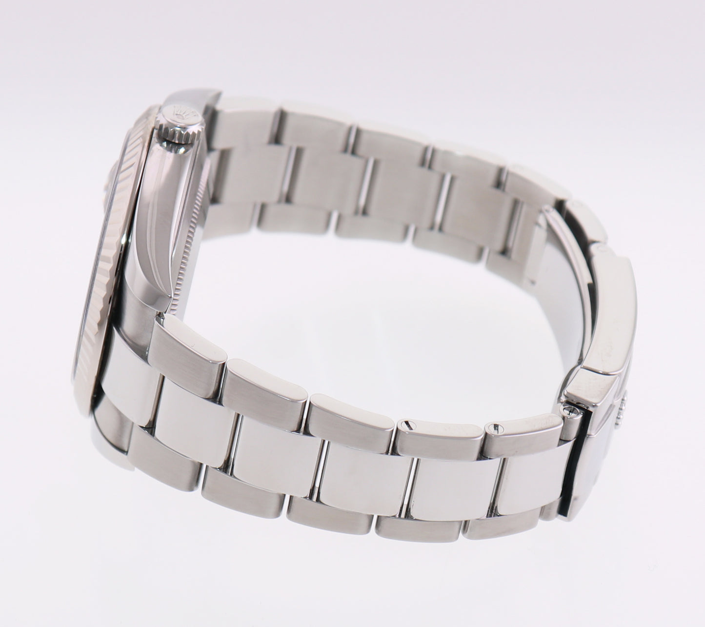 2023 MINT Rolex DateJust 41 Rhodium Stick Oyster Fluted 126334 Watch Box