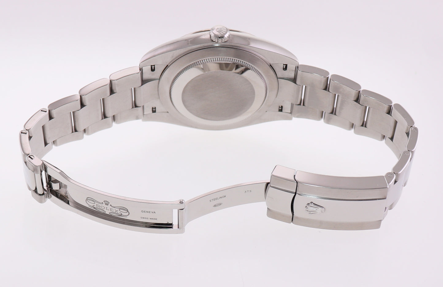 2023 MINT Rolex DateJust 41 Rhodium Stick Oyster Fluted 126334 Watch Box