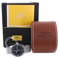 PAPERS Breitling Superocean Heritage II 46mm Black Steel Mesh AB2020 46mm Date Watch