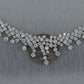 Vintage Estate 18k White Gold 20ctw Diamond Wedding Bridal 17" Necklace