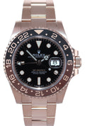 2023 MINT Rolex GMT Master Rose Gold Ceramic Root Beer 126715 Watch Box